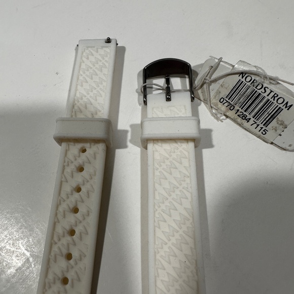 NWT $60 Michele Jelly‎ Brands for Watch in White main image 5